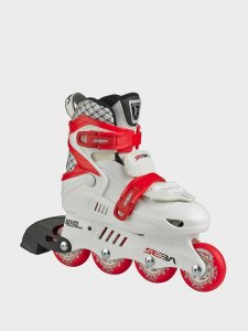 Freestyle brusle Seba Junior White/Red